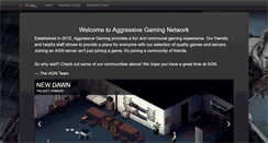 Desktop Screenshot of aggressivegaming.org